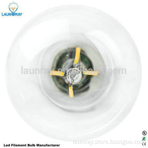 CE RoHS UL Certificate Led Filament Bulb 8W High lumen 110lm/w Ra90 PF0.9 leds